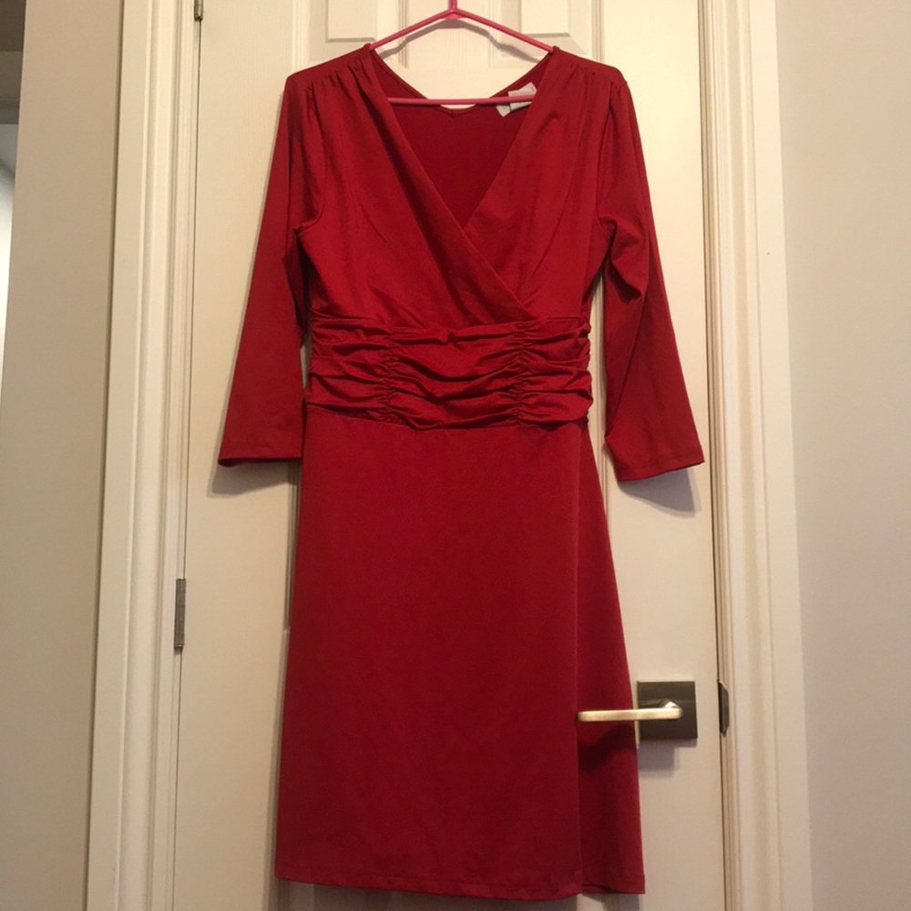 Red dress